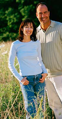 Couple loving High Plains subdivision